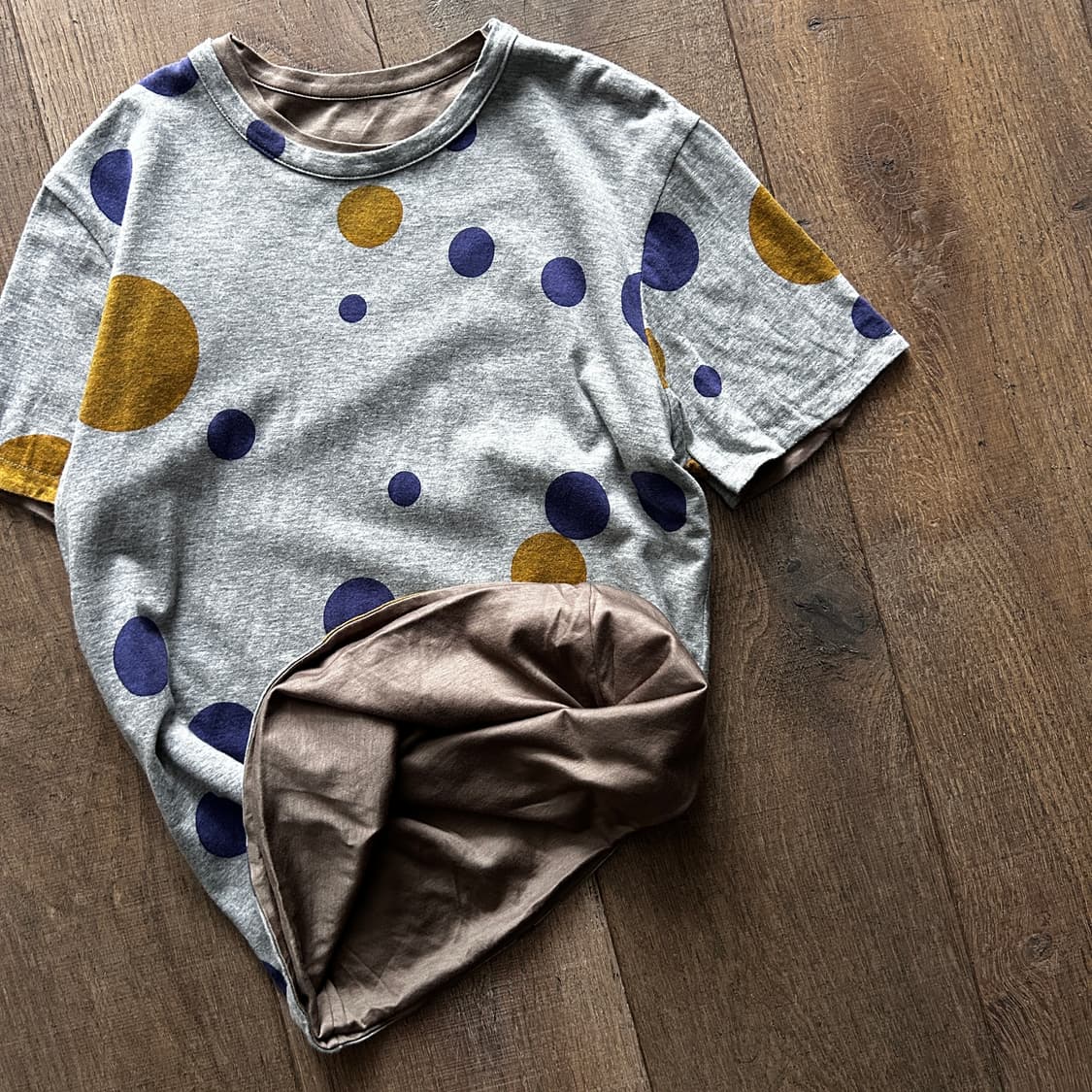 Reversible Dot Layer Half T 상품이미지4