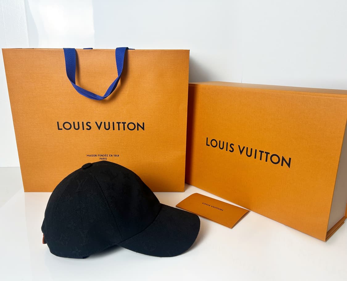 Louis Vuitton 모노그램 데님 볼캡 모자 상품이미지1