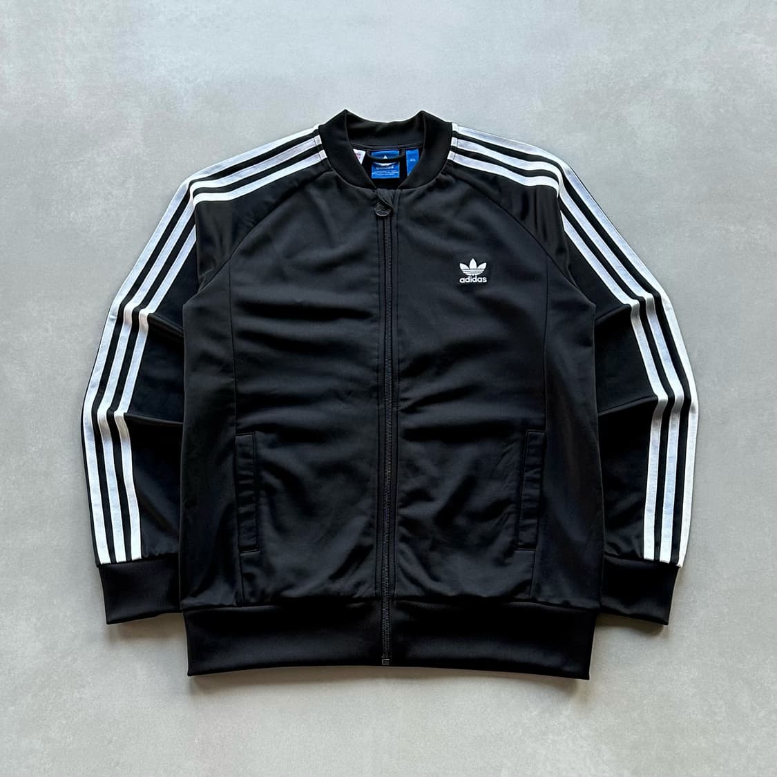 [S-M]아디다스 트레포일 블랙 트랙탑 져지 상품이미지1