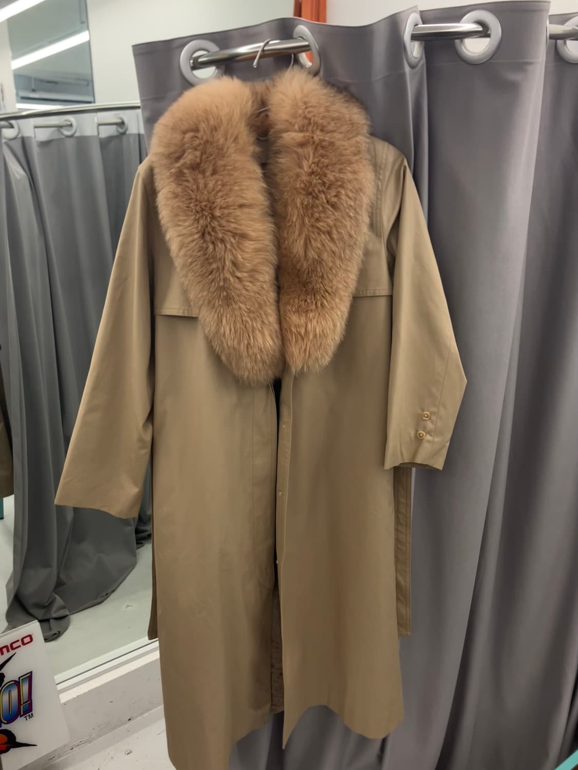 카라퍼 내피 롱코트 상품이미지2