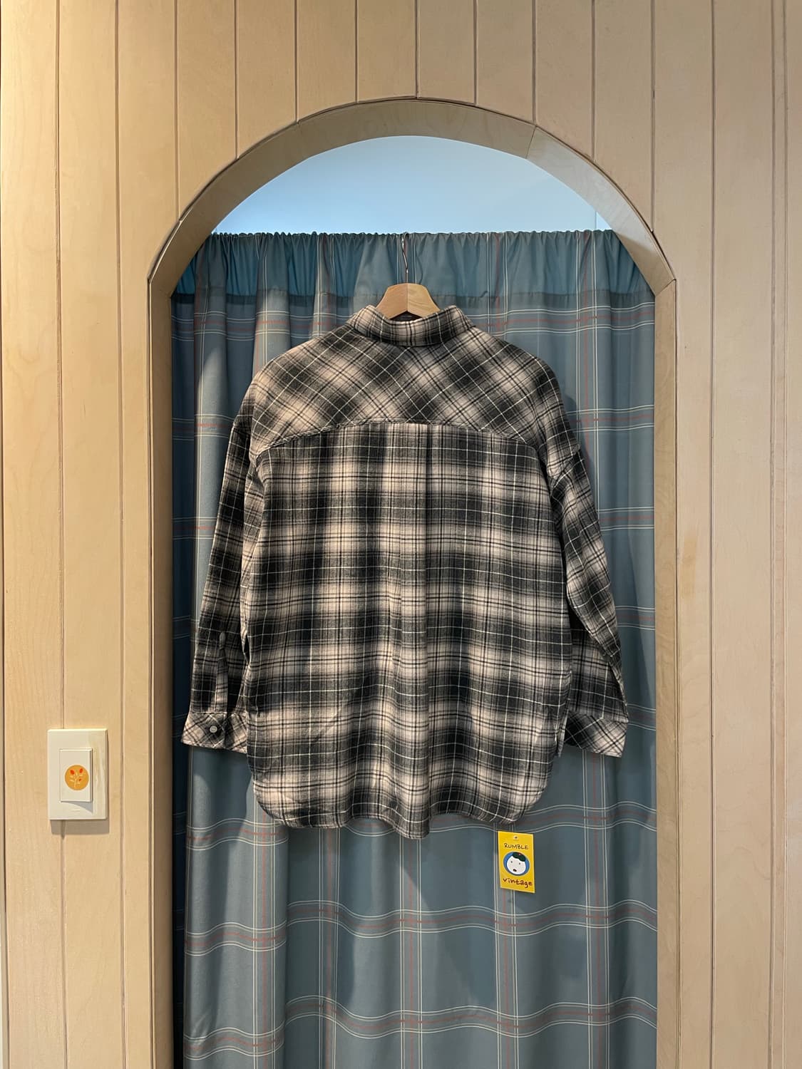 일본 얼스뮤직 체크셔츠 (새상품) 상품이미지4