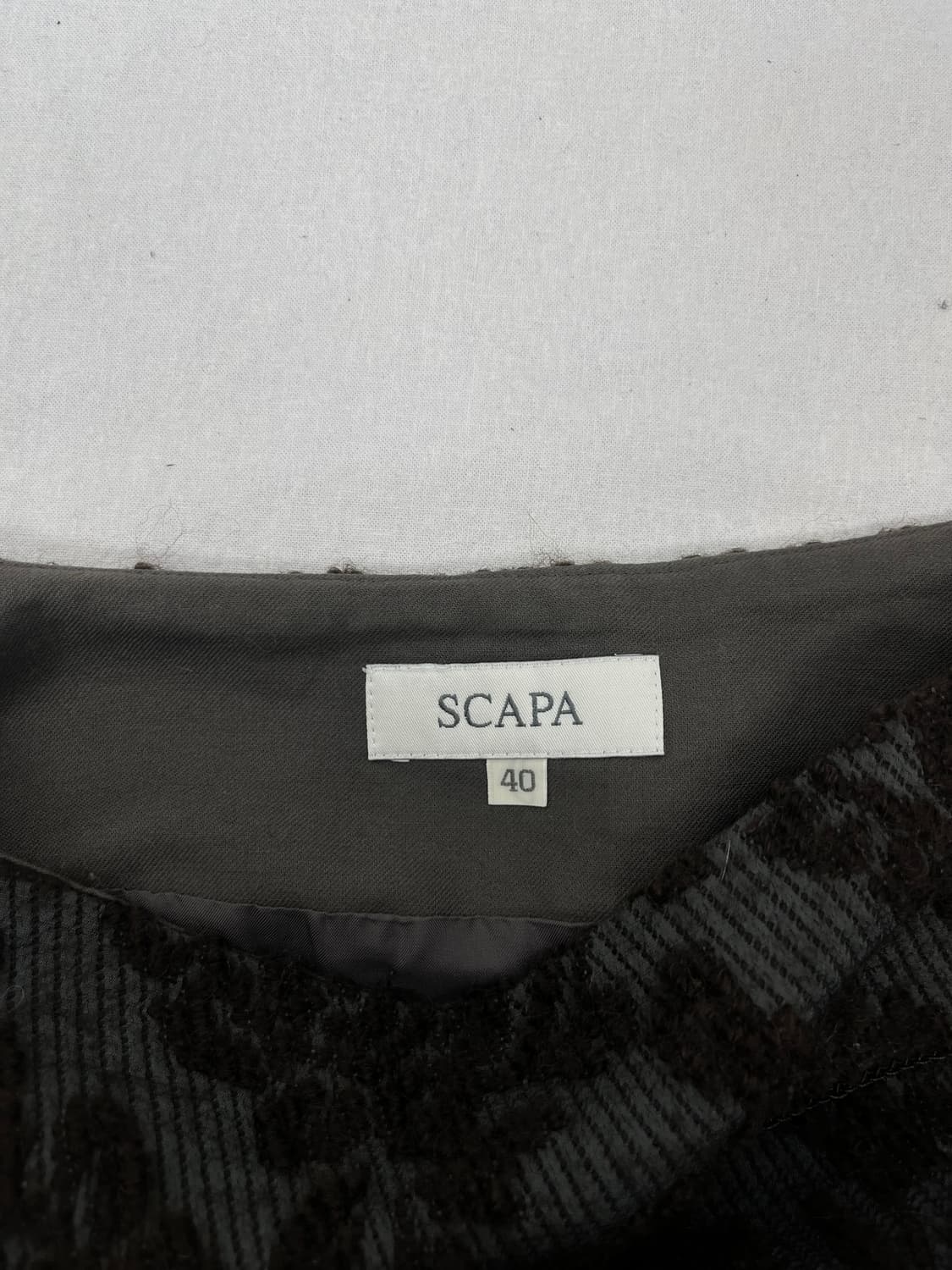 Scapa (maede in japan) 페이즐리 패턴 미디 스커트  상품이미지6