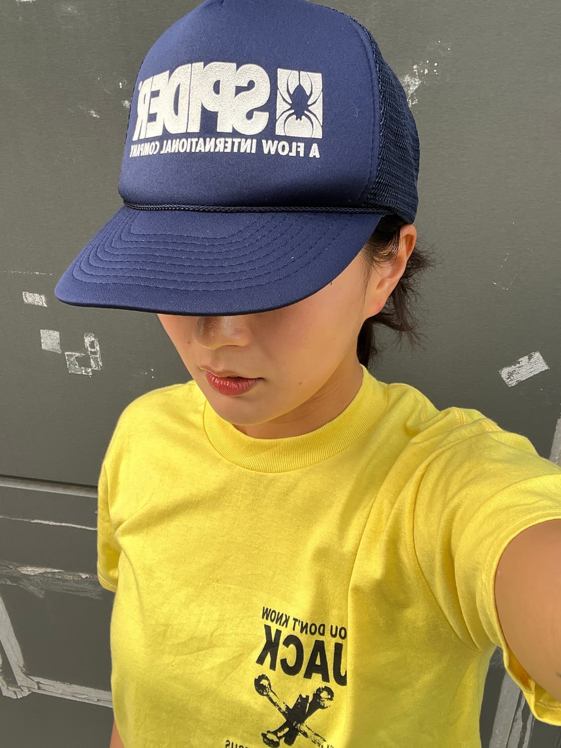 Vintage SPIDER Mesh Sanpback  상품이미지1