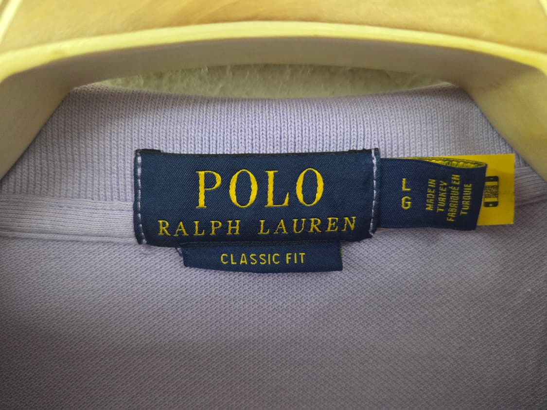 QR 폴로 랄프로렌 라벤더 클래식핏 카라티  상품이미지3