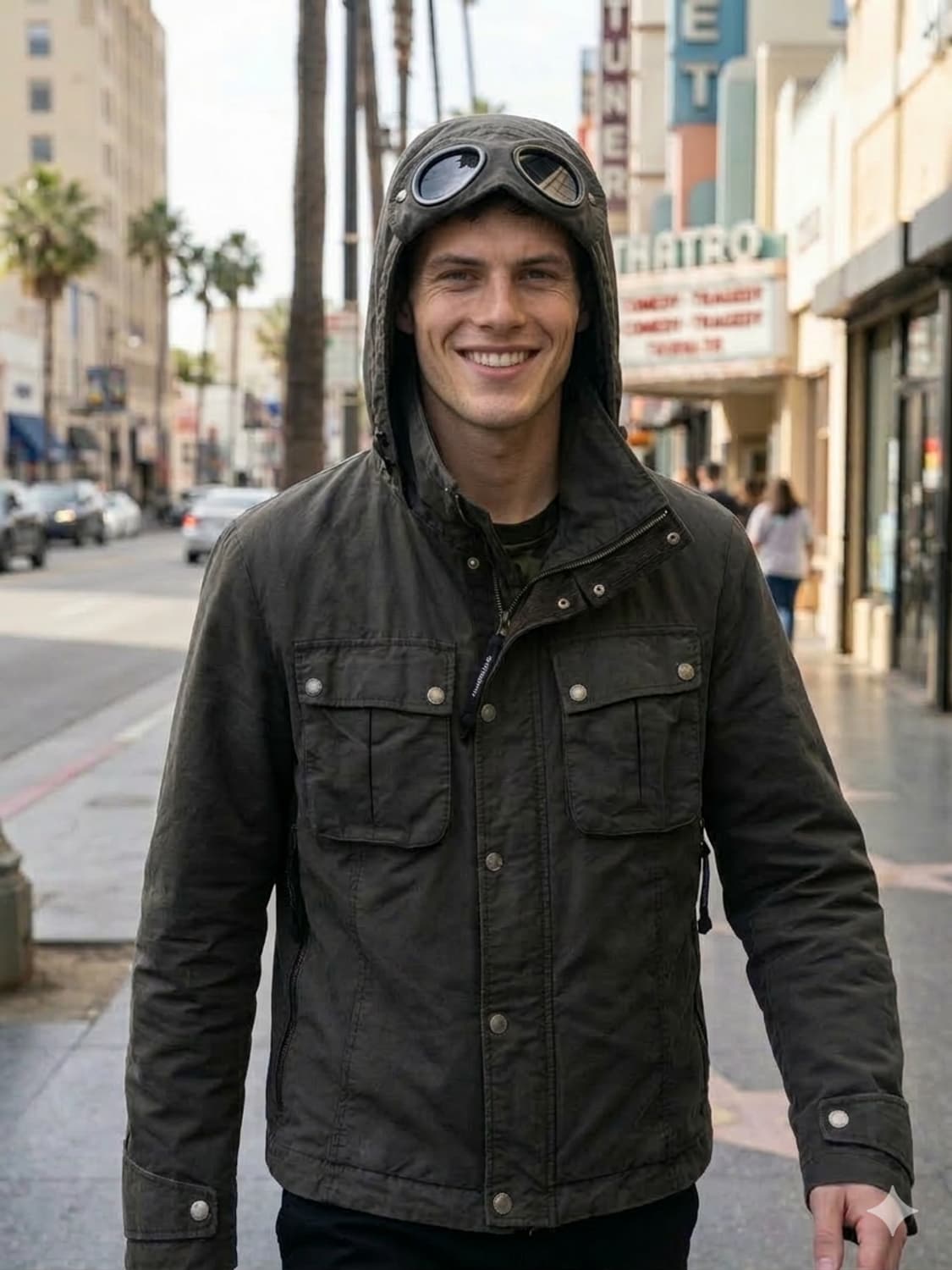 CP 컴퍼니의 아이코닉한 고글 필드 자켓 판매합니다.(100사이즈) 상품이미지1