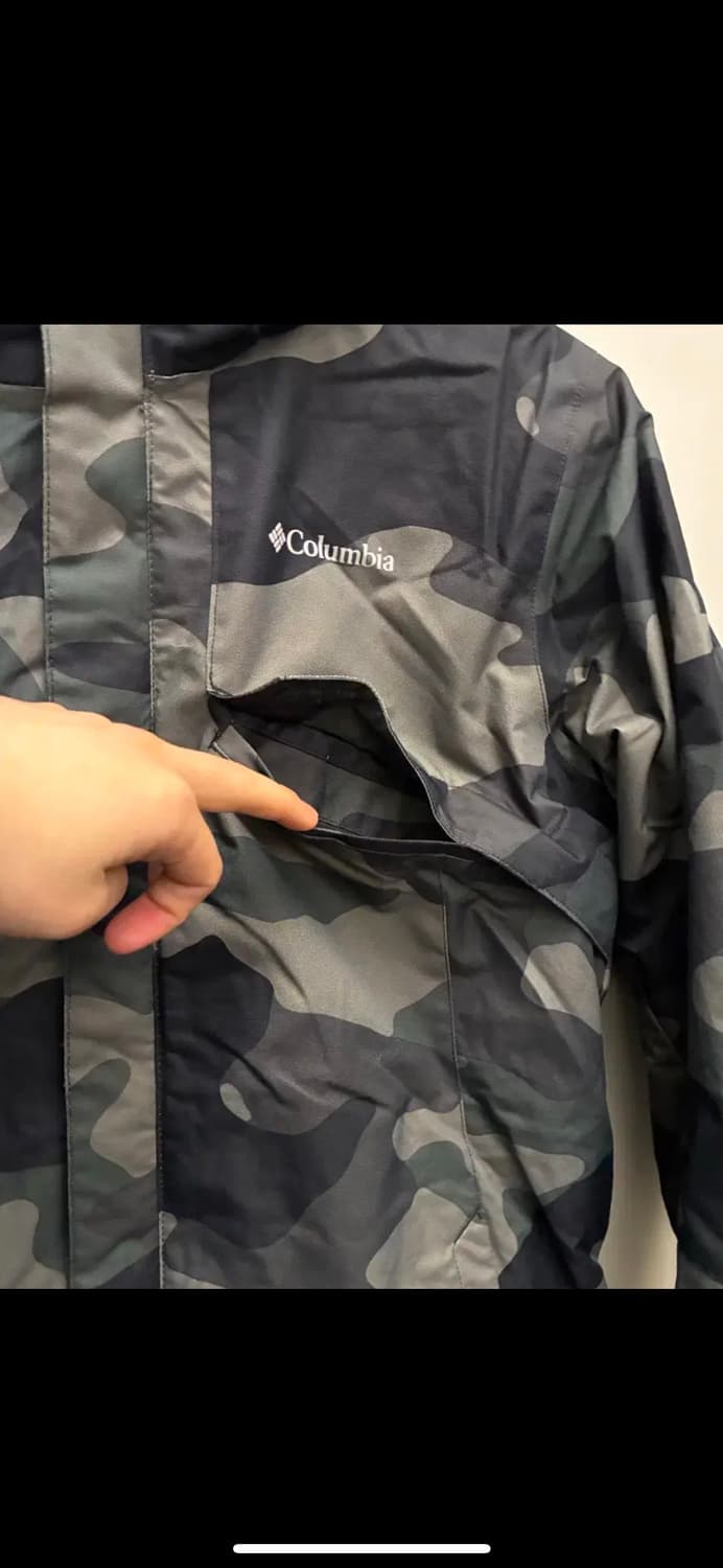 컬럼비아 카모 자켓+플리스 포함 (일본판 남자95추천) 상품이미지3