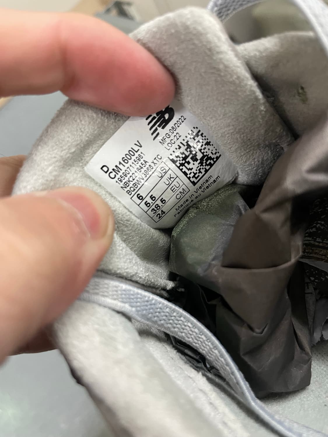 뉴발란스 1600 레거시 네이비 240 상품이미지8