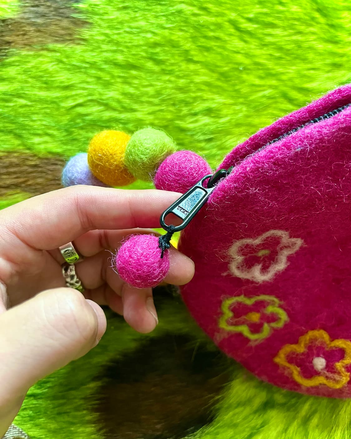 Gry and Sif Nepal Handcraft Knit Bag 상품이미지8