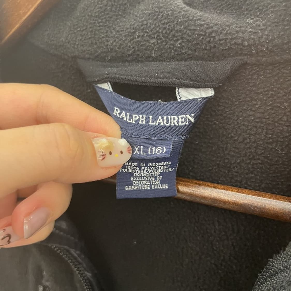 폴로 랄프로렌 화이트포니 플리스 후리스 자켓 90 C05916 상품이미지3