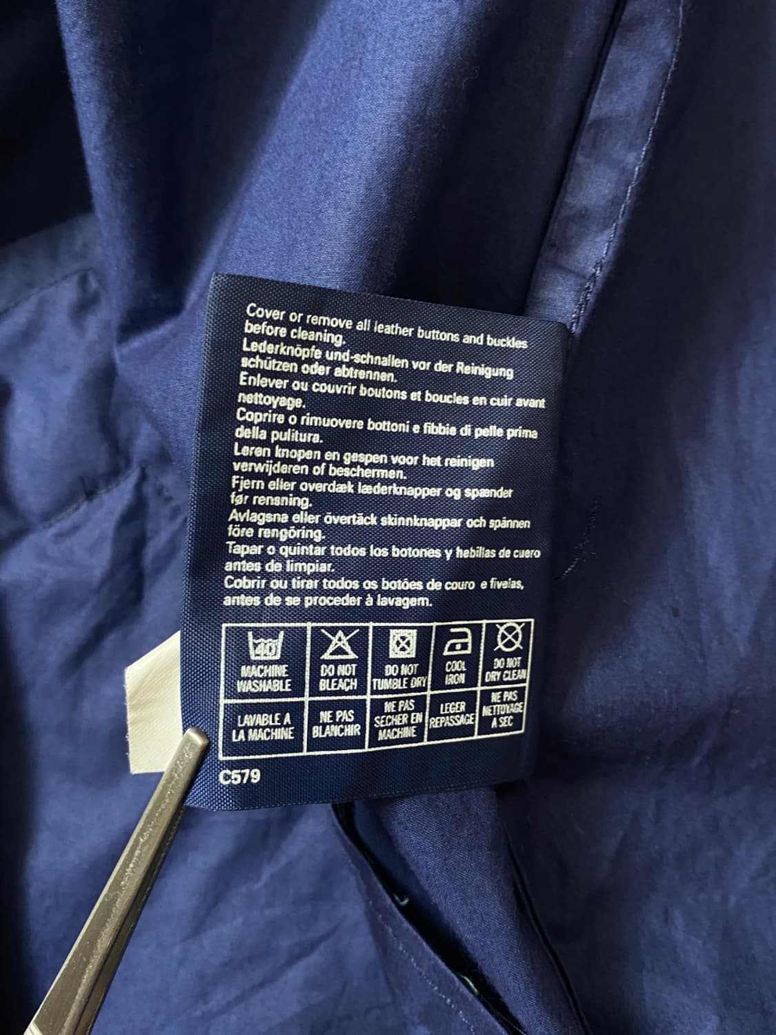 버버리 블루종 자켓 (Man XL) AB0658 상품이미지9