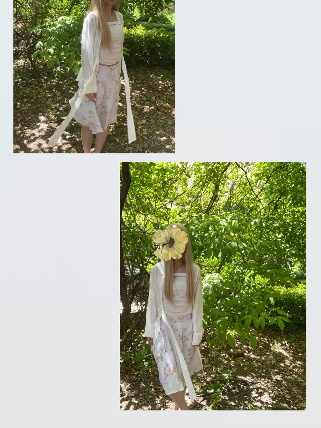 Floral Flare Skirt 플로럴 스커트 상품이미지5