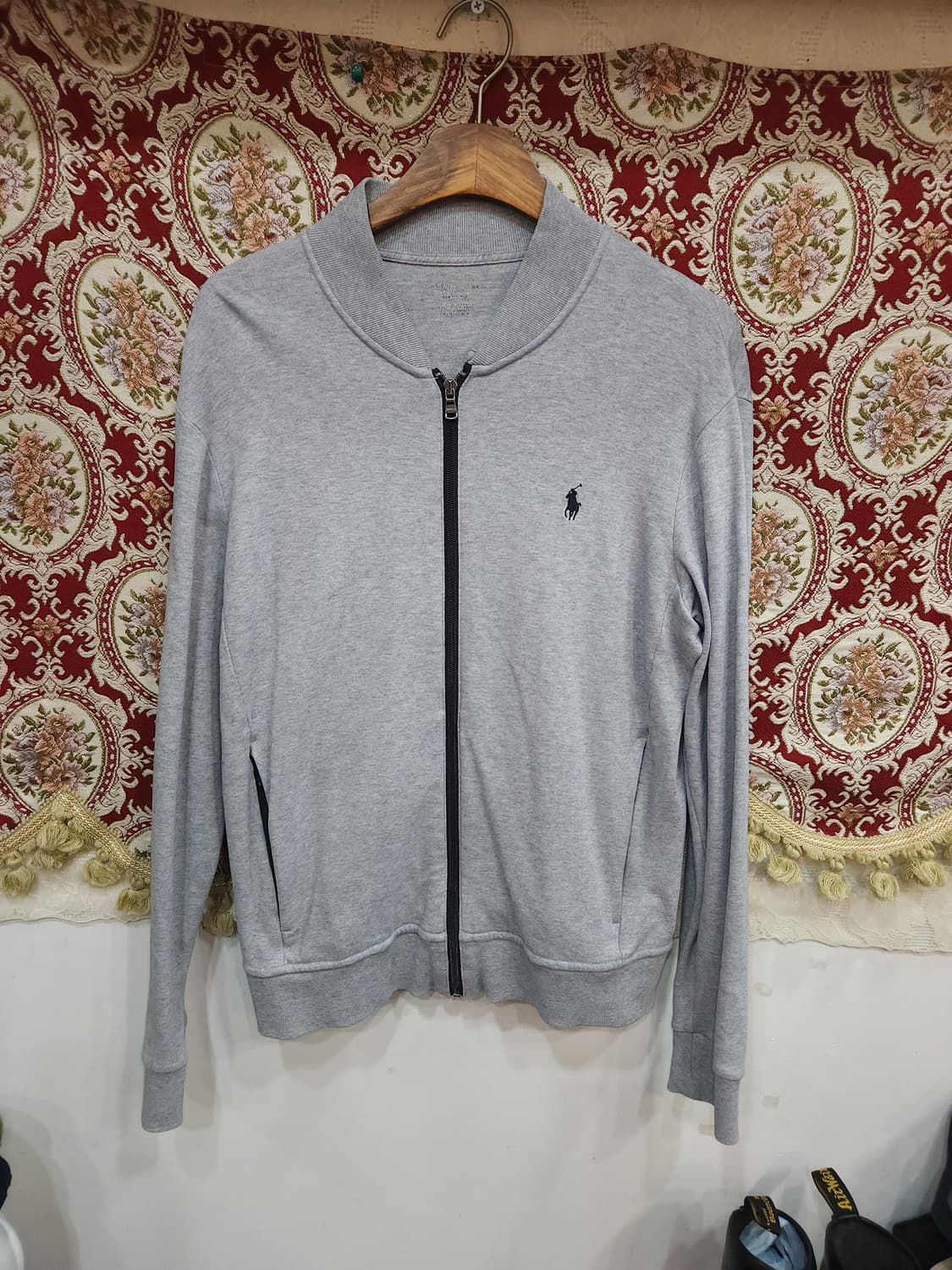 폴로 랄프로렌 그레이 코튼 집업 자켓 상품이미지2