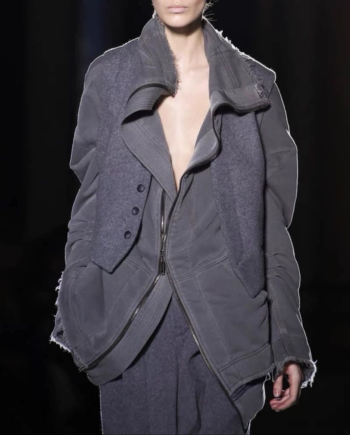 하이더 아커만 더블레이어드 하이넥 집업 상품이미지2