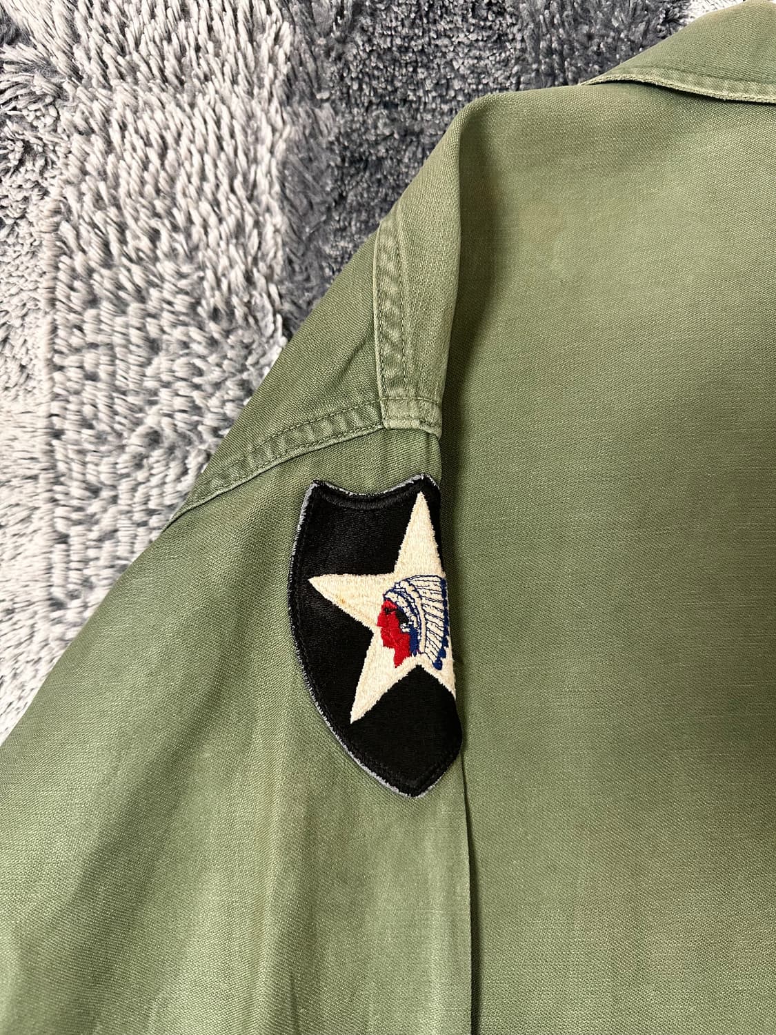 60s U.S. Army OG-107 Utility Shirt 상품이미지6