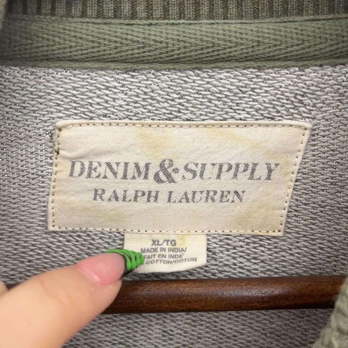 데님앤서플라이 랄프로렌 에스닉 나바호 바시티자켓 XL C08862 상품이미지5