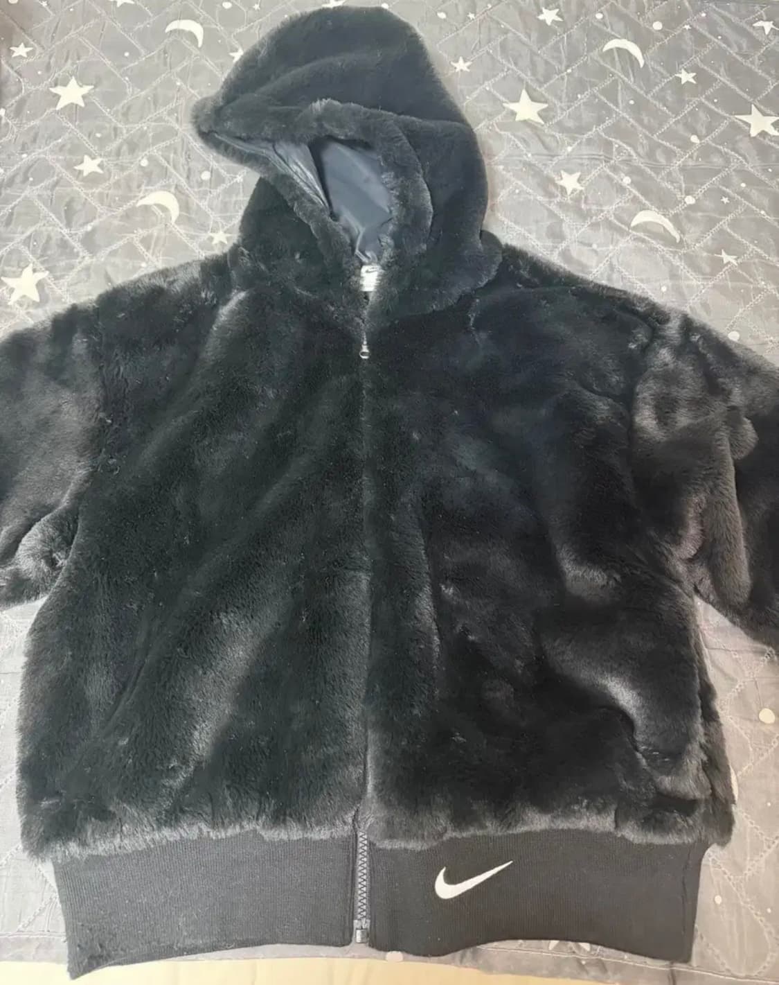 나이키 우먼 에센셜 퍼 자켓 블랙 m 상품이미지3