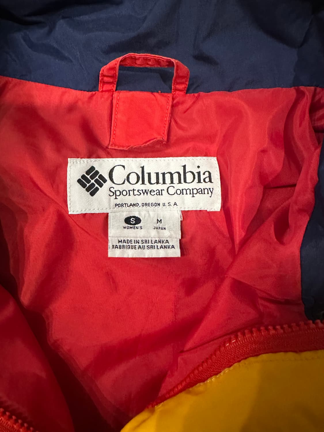 빈티지 00s 컬럼비아 올드스쿨 바람막이 상품이미지3