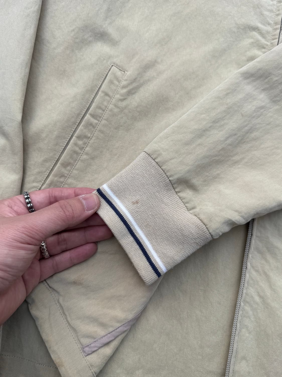 프레드페리 크링클 투웨이 해링턴 자켓 상품이미지6