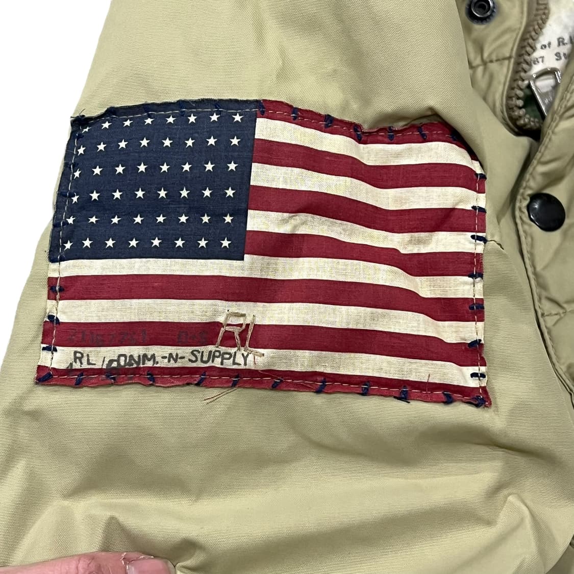 데님앤서플라이 성조기 패치 패딩 s08488 상품이미지6