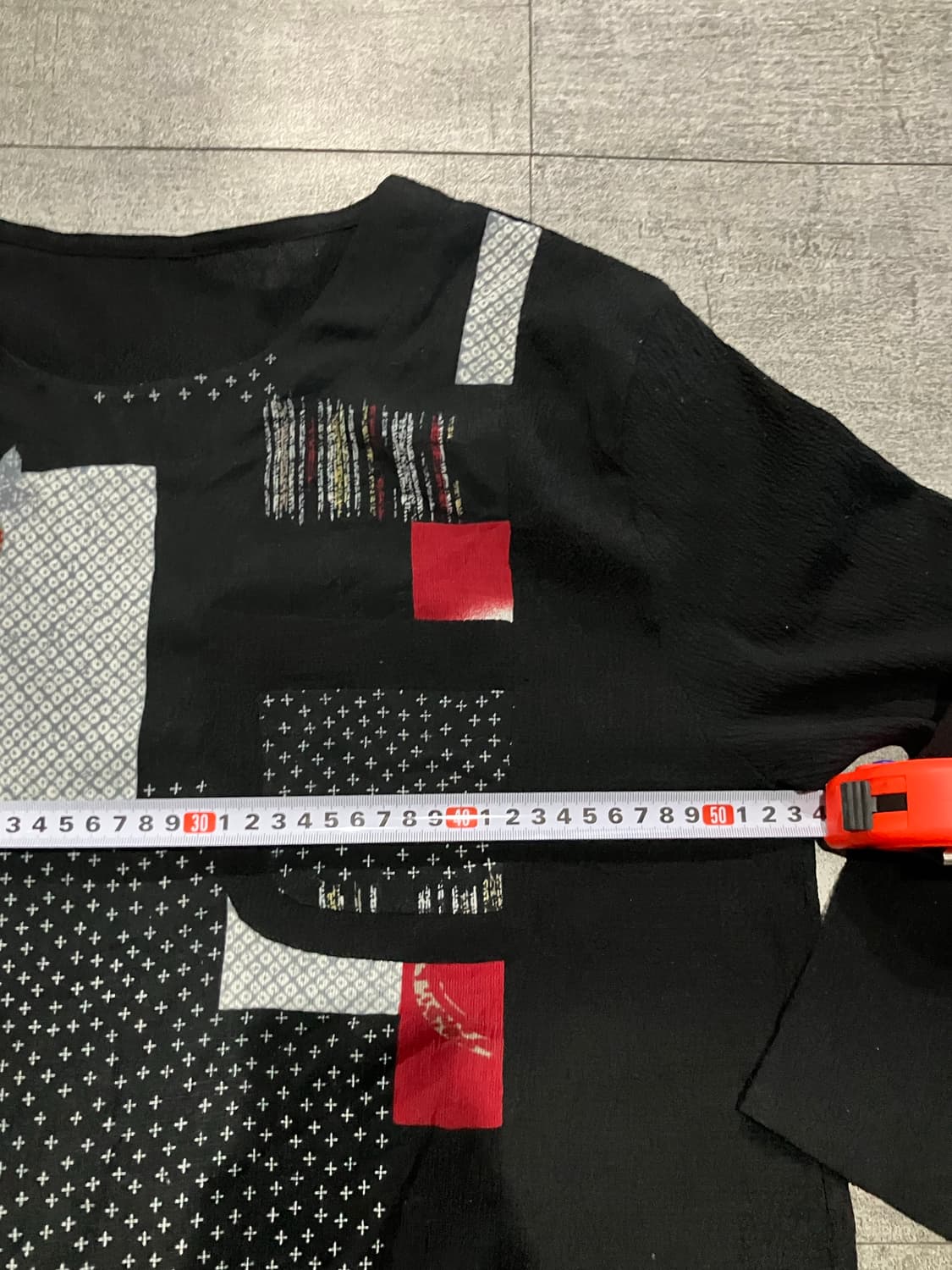 일본빈티지 하구미모리걸 할메카지 원포켓 롱슬리브 상품이미지2