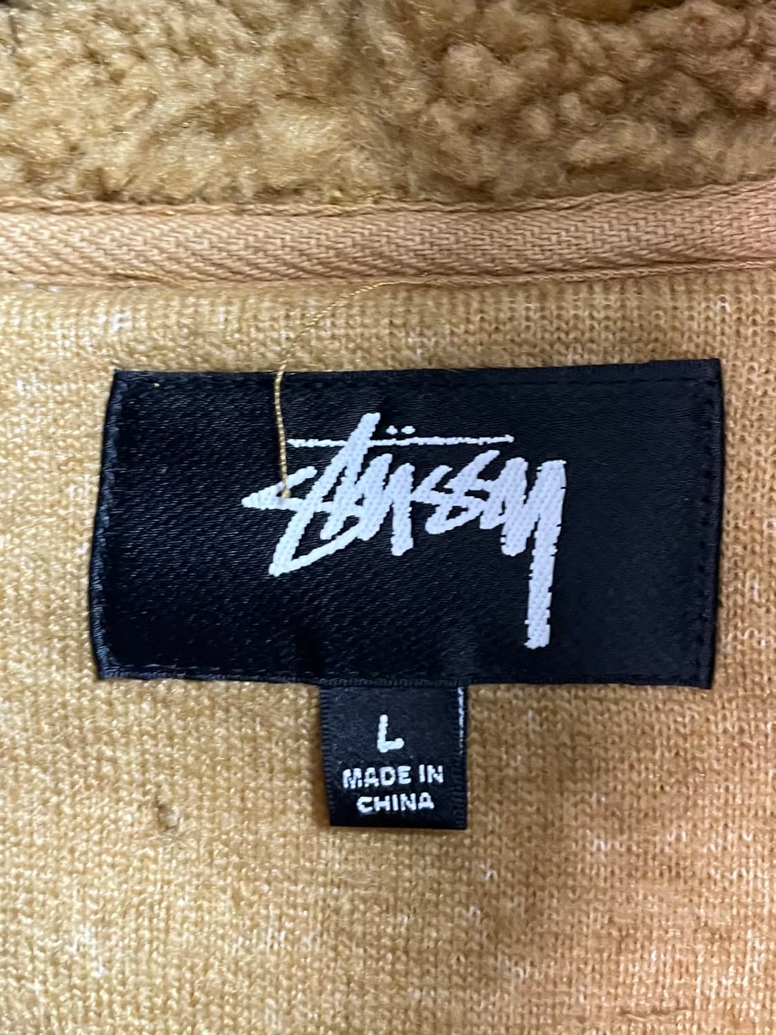 21FW 스투시 쉐르파 후드 뽀글이 플리스 자켓 (on.444) 상품이미지3