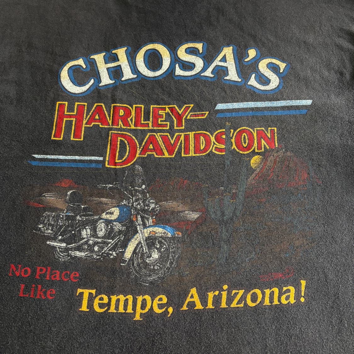 80s 빈티지 할리데이비슨 반팔 티셔츠 상품이미지7