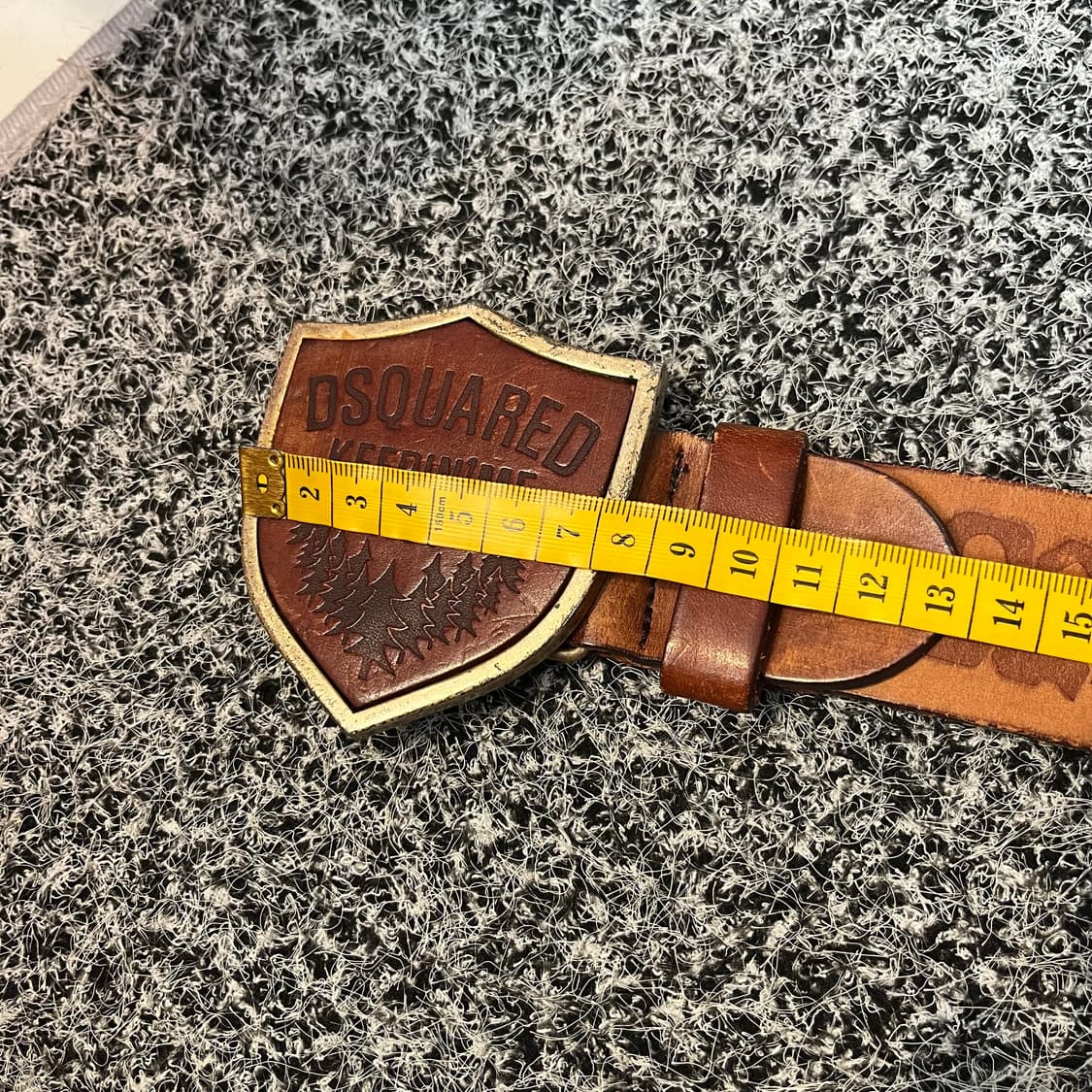 디스퀘어드 근본 빈티지 가죽 벨트 상품이미지7