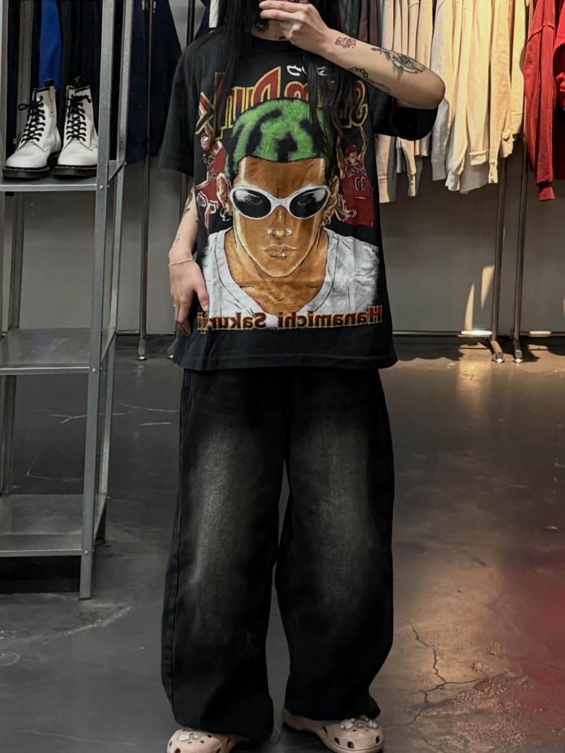 빈티지 슬램덩크 강백호 그래픽 반팔 A3748 상품이미지1