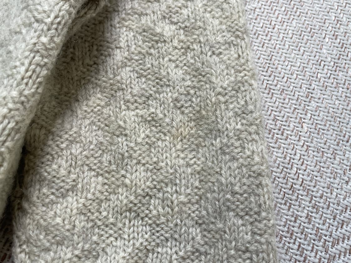 빈티지 핸드니트 노르딕 토클 니트 가디건 J04090 상품이미지6