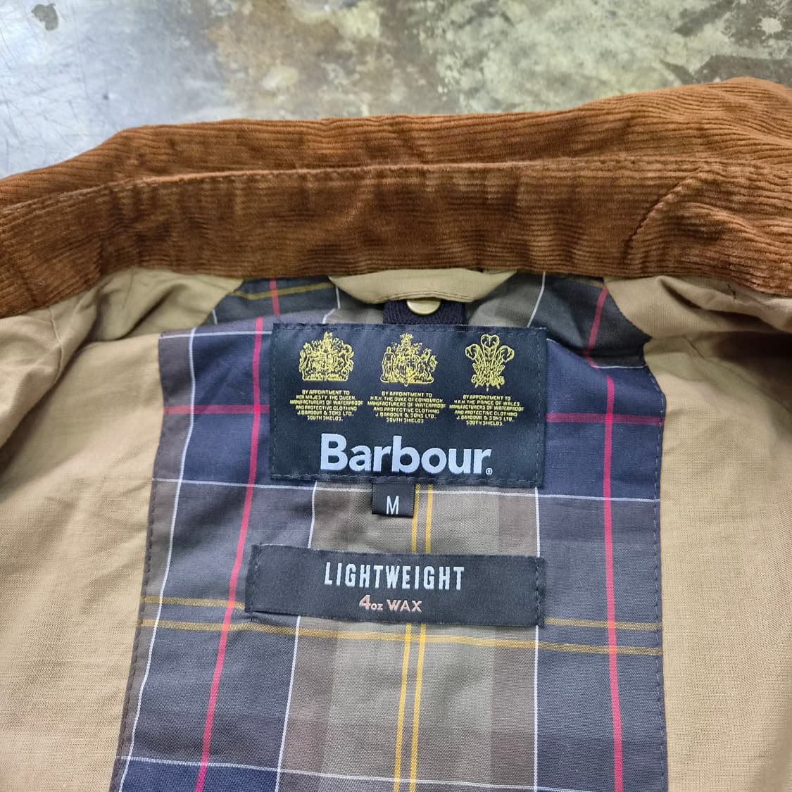 M) 바버 애쉬비 왁스 자켓 상품이미지8