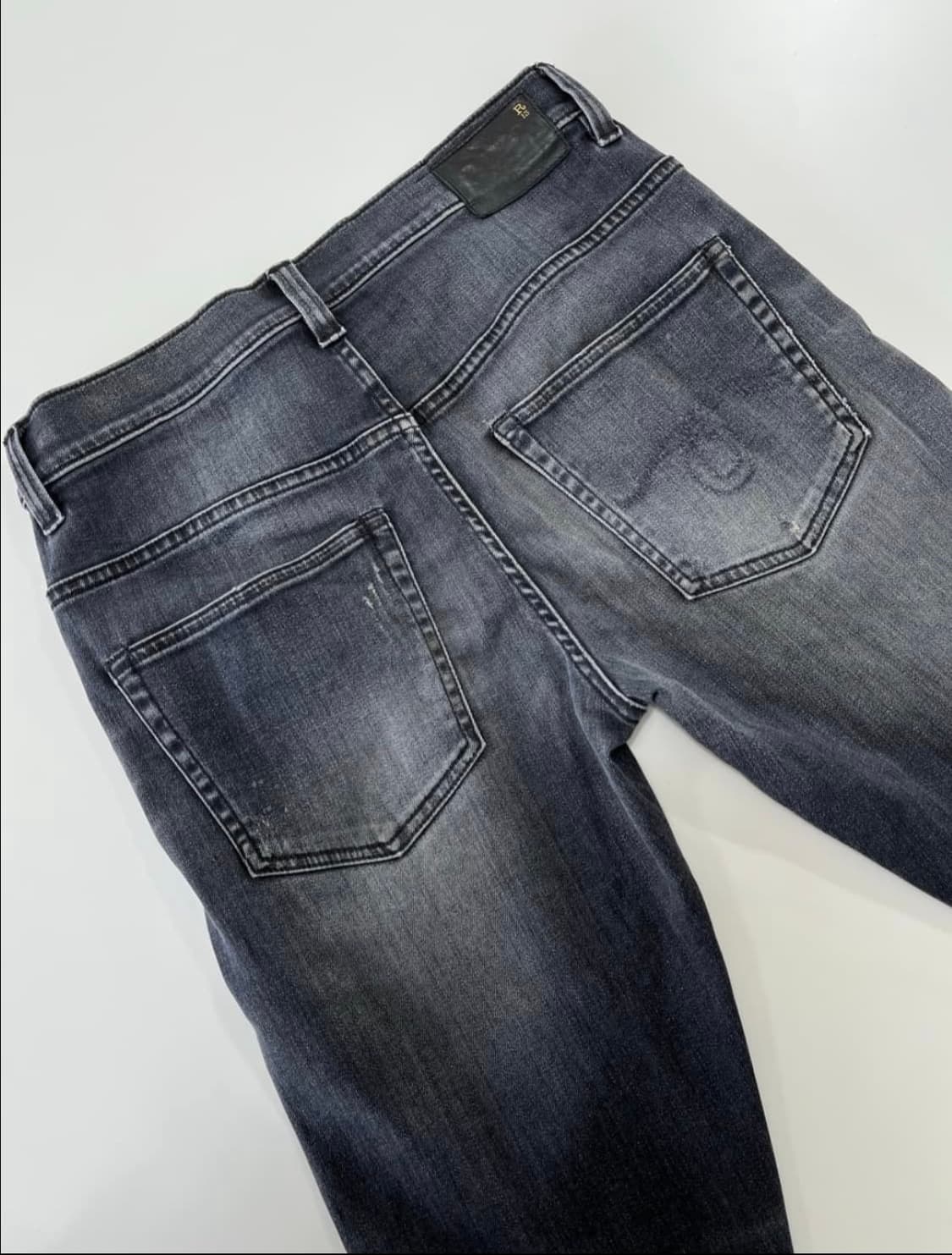 R13 BOY FIT BLACK PANTS 28 상품이미지3