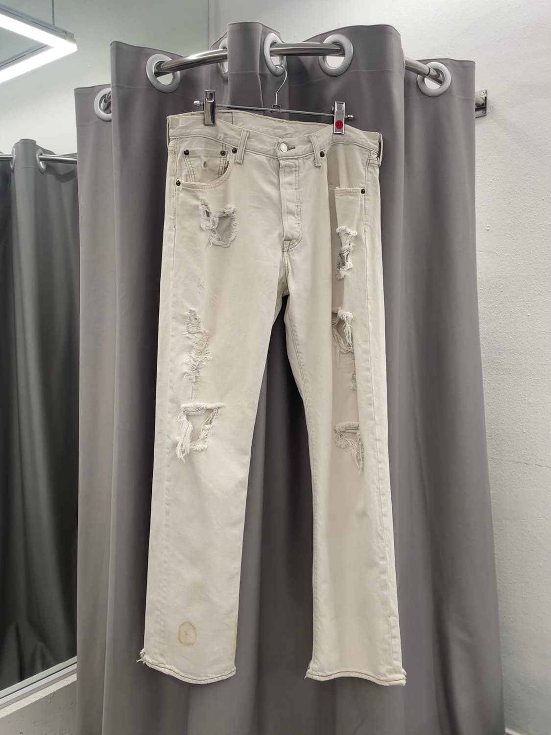 리바이스501 데미지진 상품이미지1