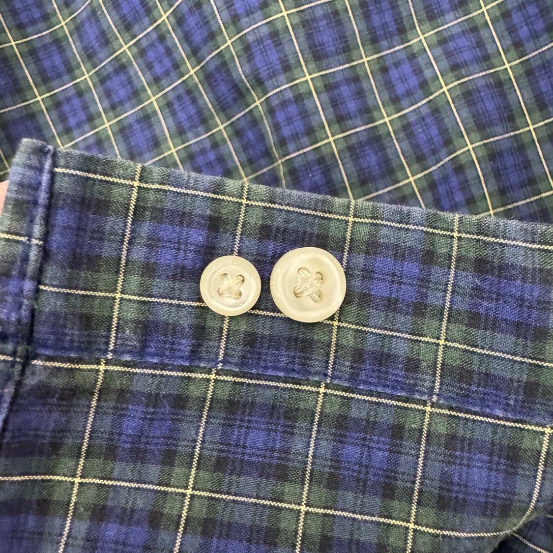 여성용 M 폴로 랄프로렌 체크 남방 셔츠  상품이미지7