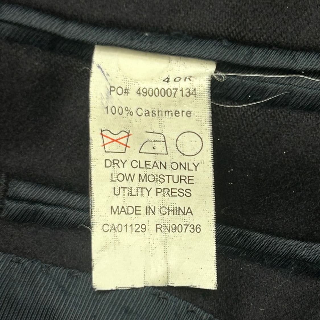 캘빈클라인 캐시미어 100% 블레이져 자켓 OS 상품이미지5