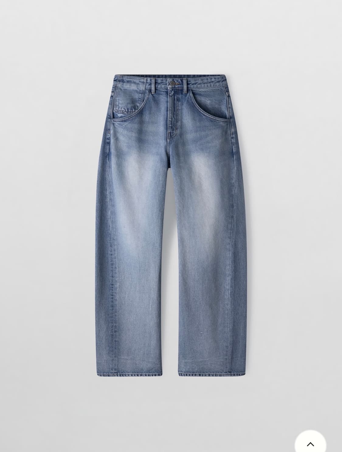 파사드패턴 커브드 테이퍼드 faded wash XS 새상품 상품이미지2