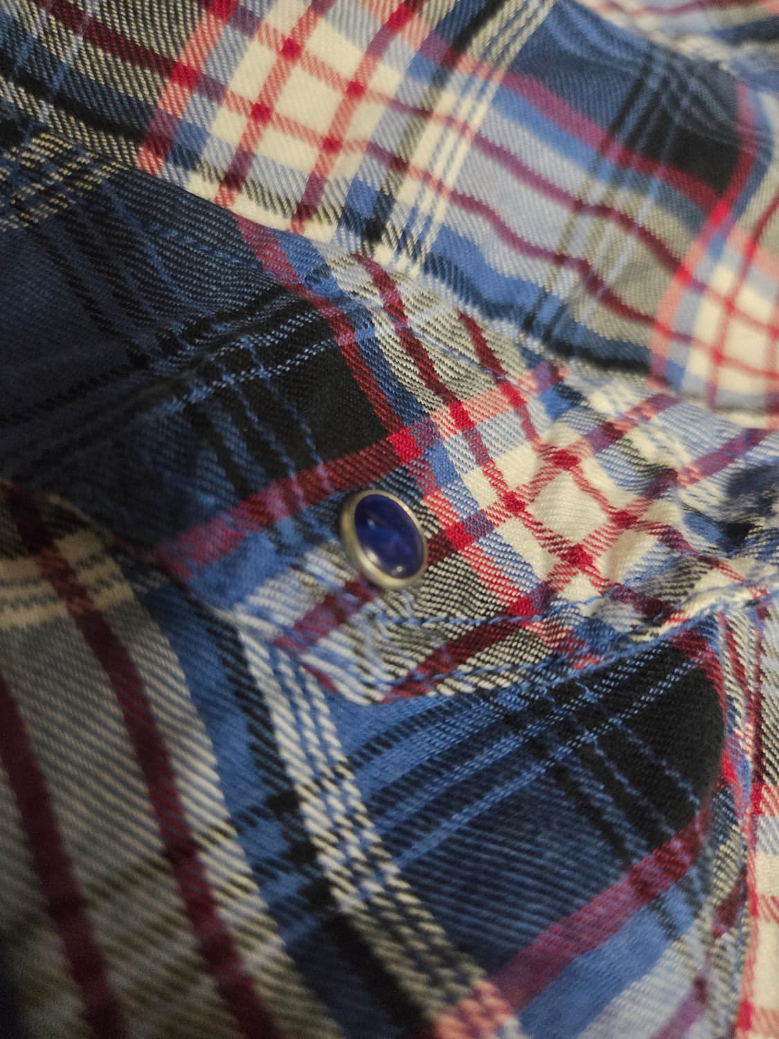 Glove mouse 펄스냅 웨스턴 체크셔츠 L 상품이미지3