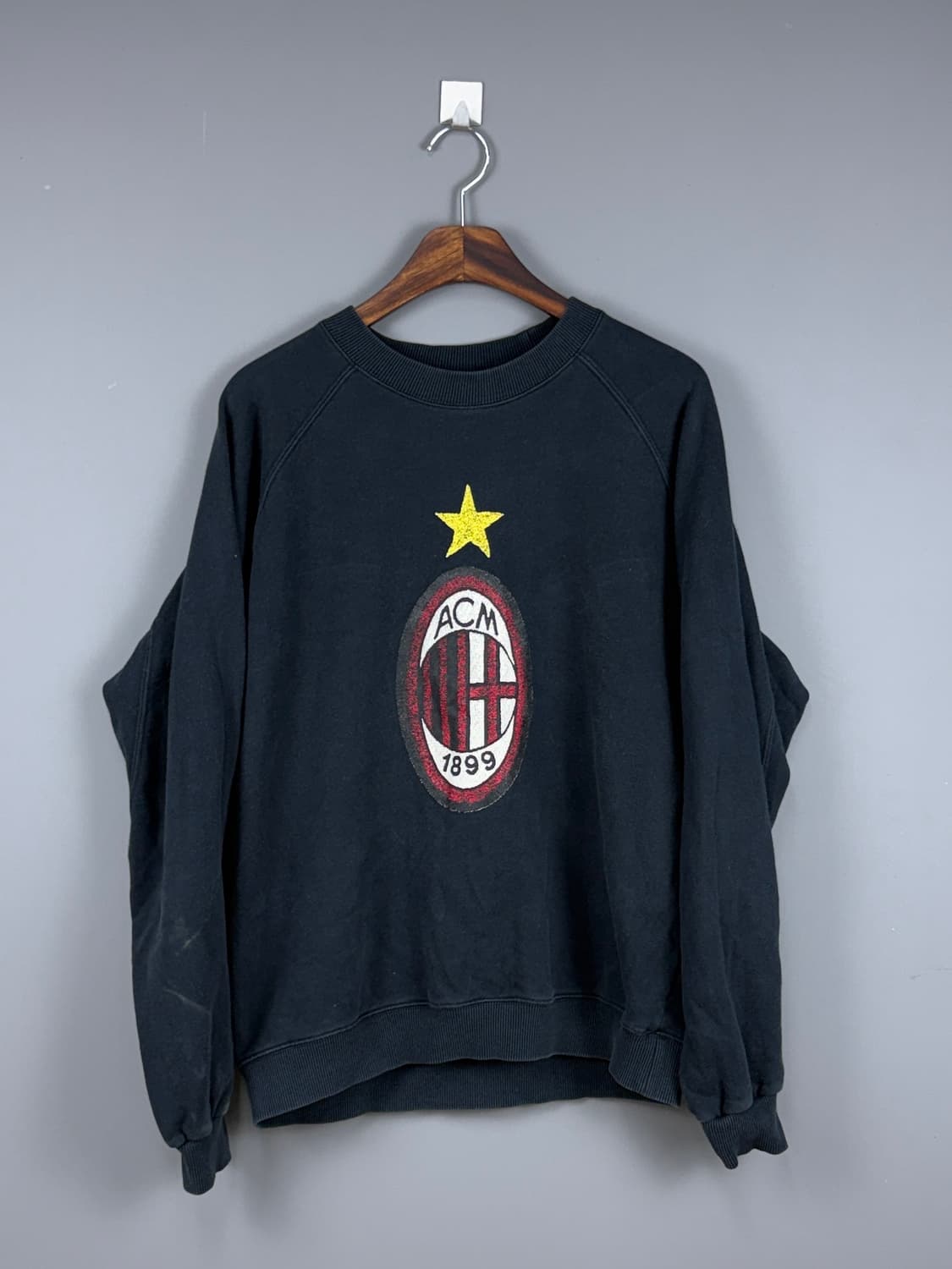 아디다스 AC밀란 맨투맨 네이비 E6 상품이미지2