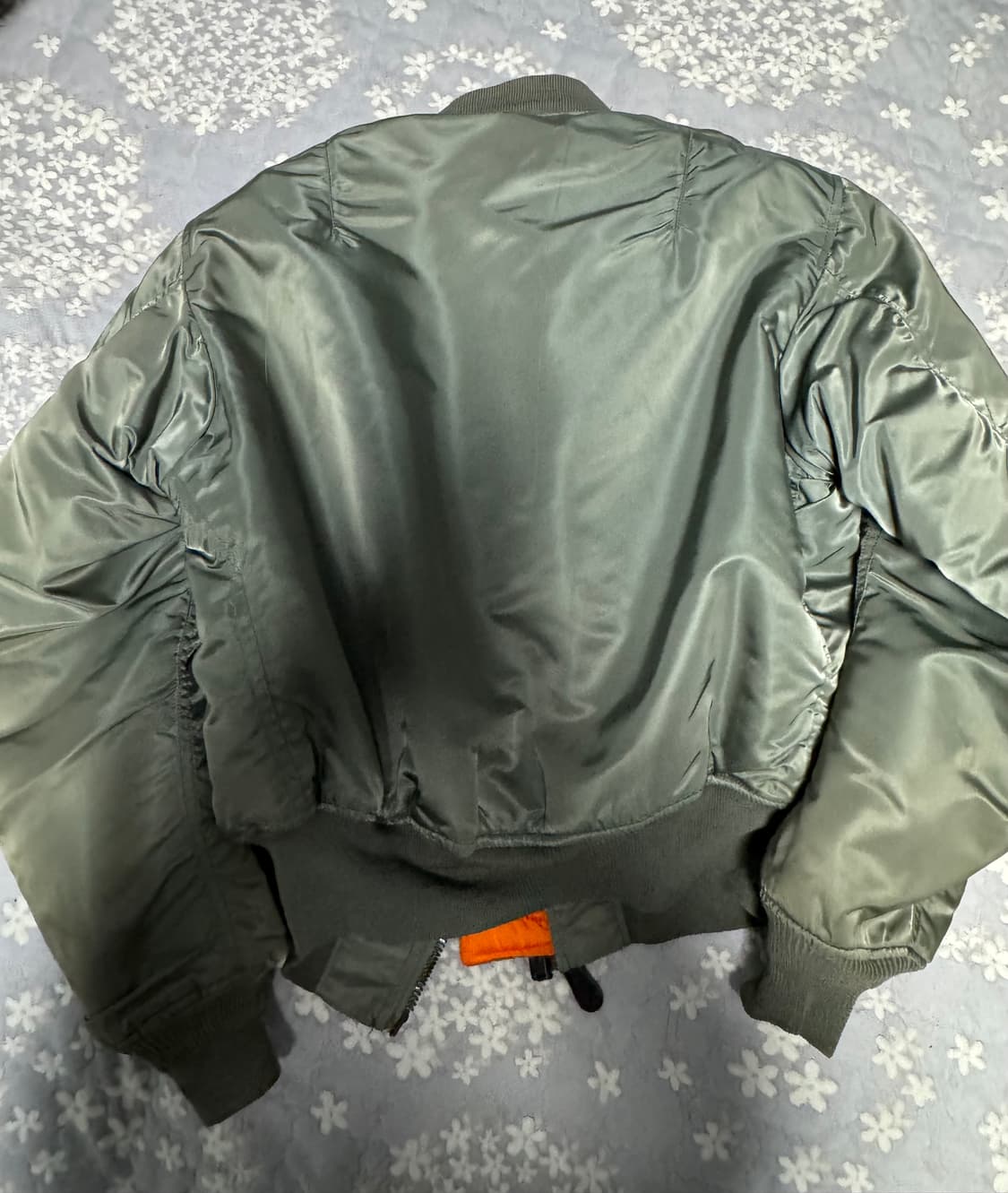 알파 정밀복각 카키 L 상품이미지8