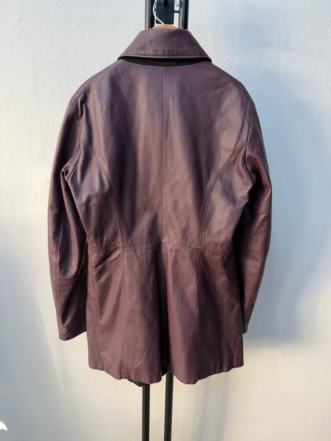 정품) 질샌더 여성 리버시블 양면 가죽자켓 40 (55-66) 상품이미지4