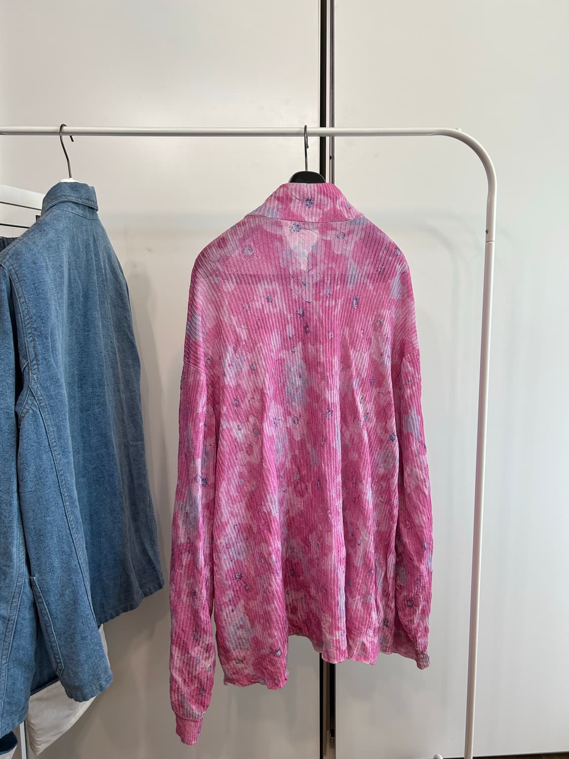 발렌시아가 셀프 타이 플리츠 셔츠 상품이미지5