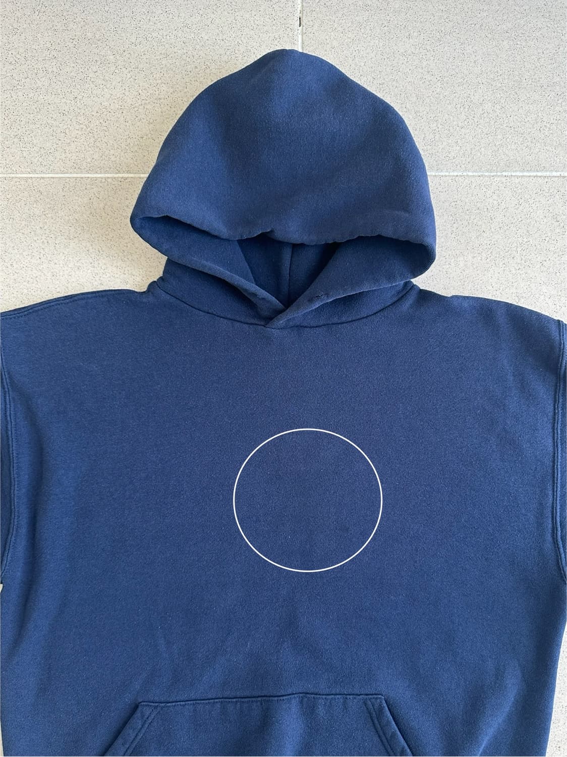 90s 빈티지 러셀 후드 네이비 M 상품이미지7