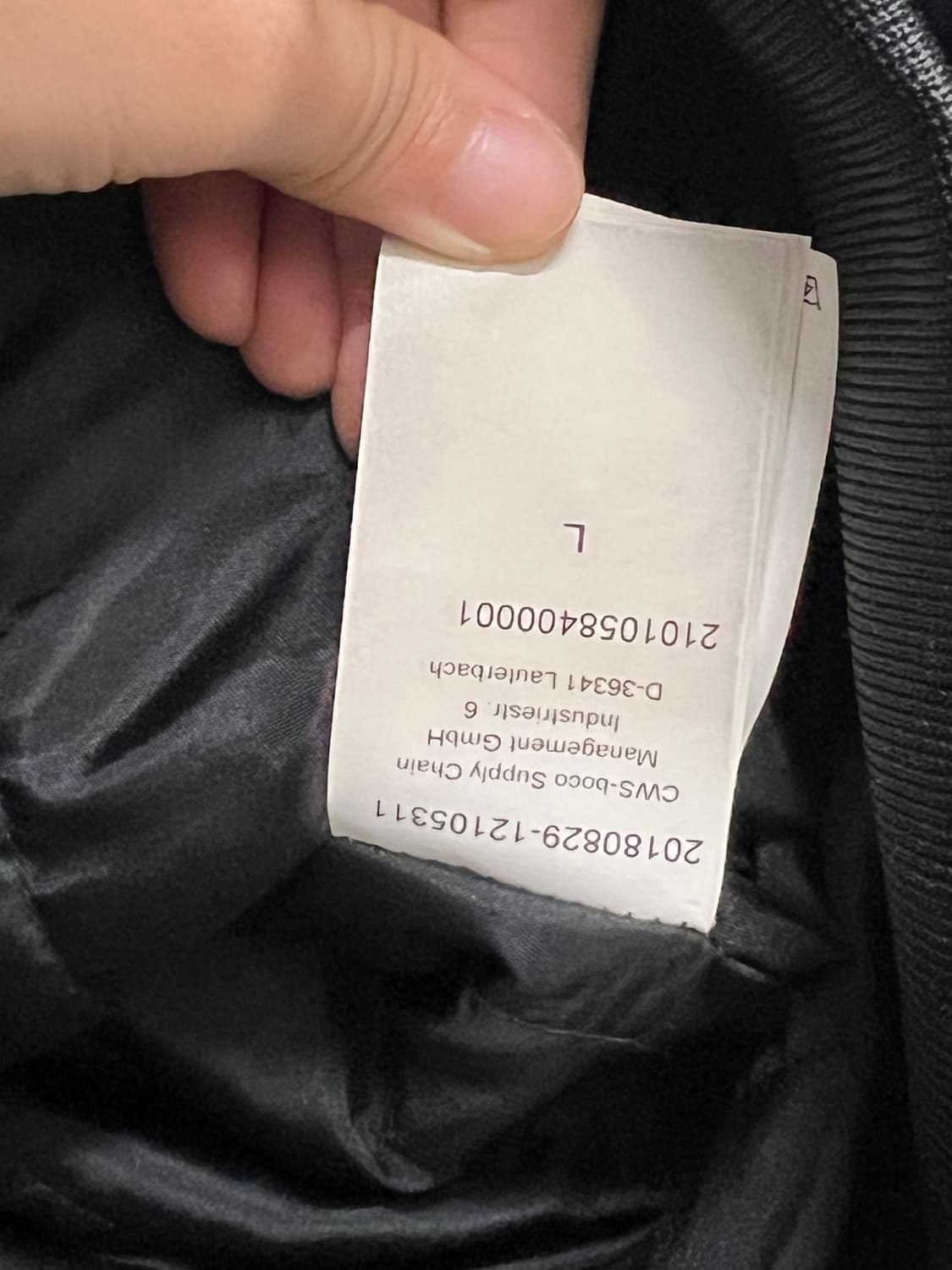 포르쉐 모터스포츠 레이싱 자켓 블랙 상품이미지5