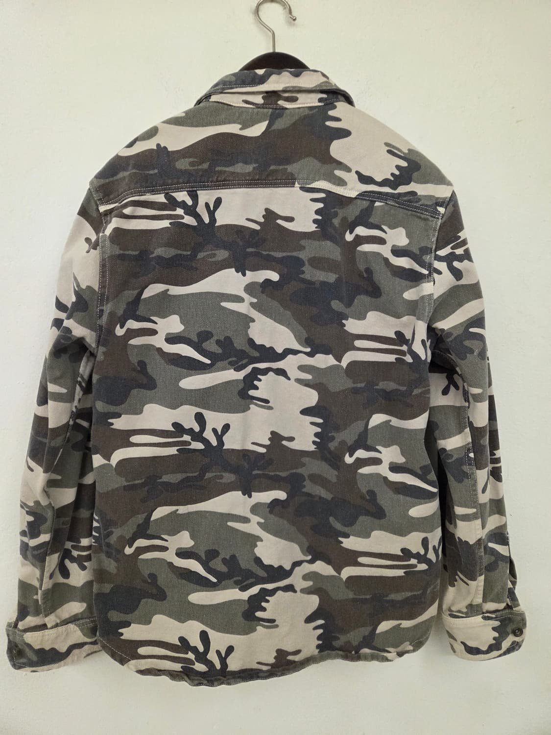 ZARA MAN 카모 패턴 셔츠 L 상품이미지5