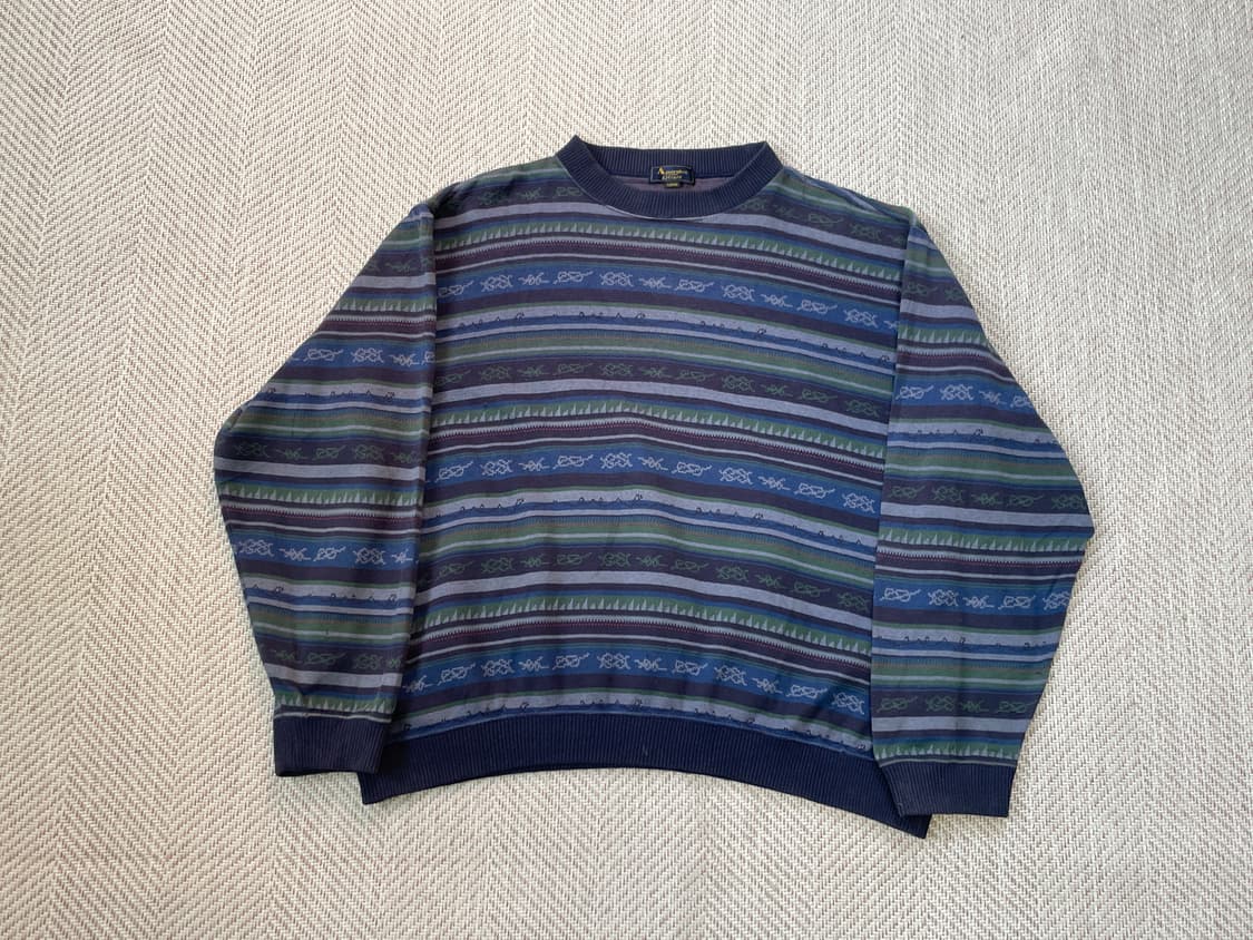 아쿠아스큐텀 페이즐리 스웻셔츠  상품이미지1