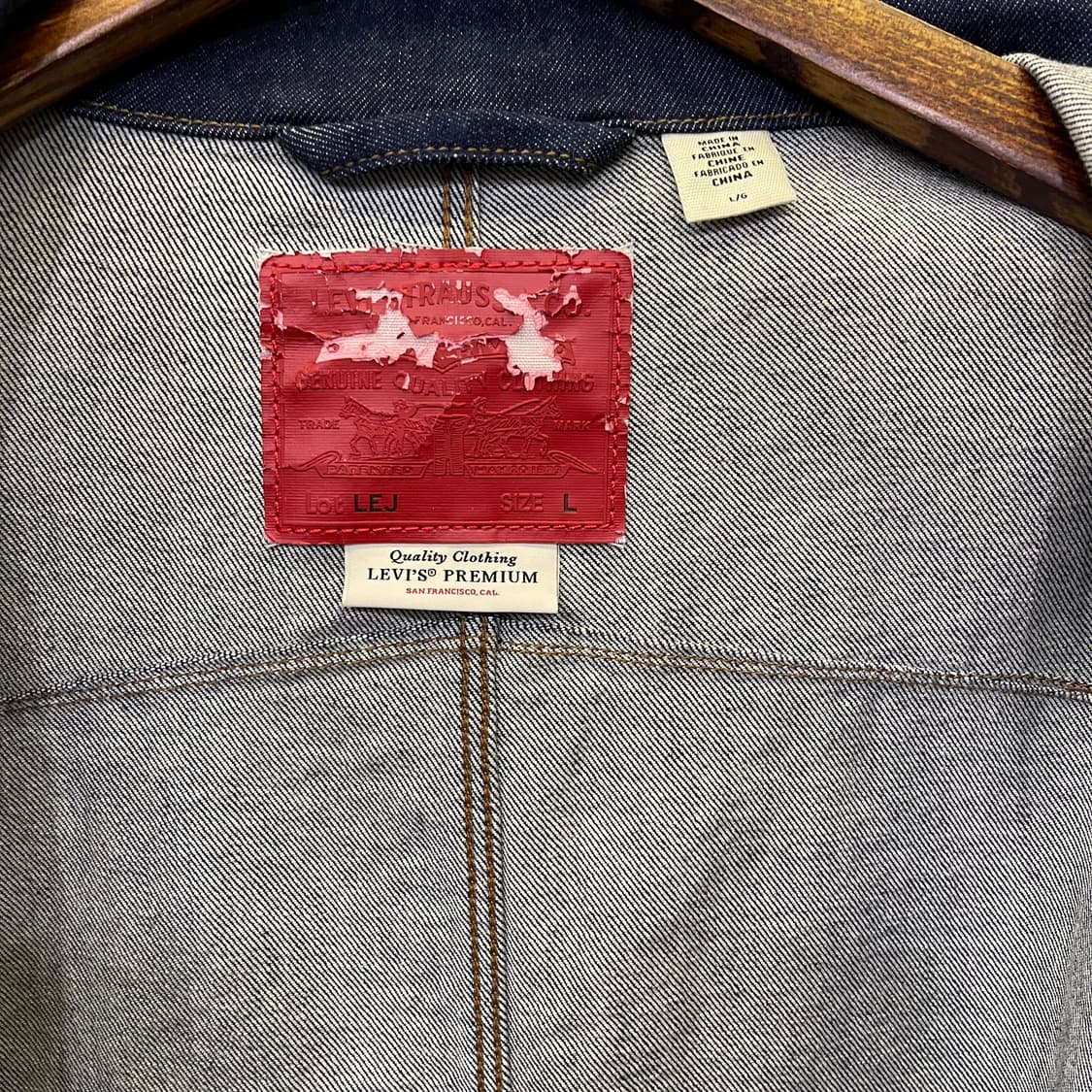 Levi's premium trucker jacket 상품이미지6