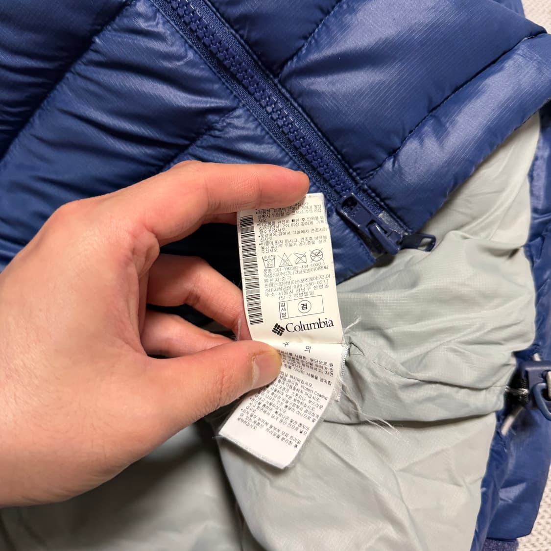 컬럼비아 티타늄 경량 다운패딩 상품이미지4