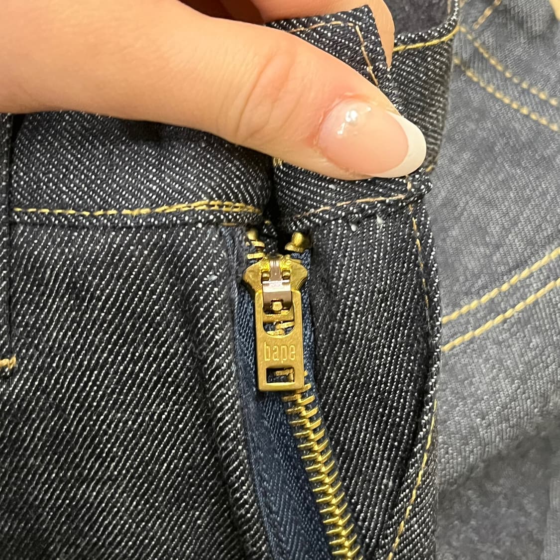 [정품/S] 베이프 데님 청바지  상품이미지8