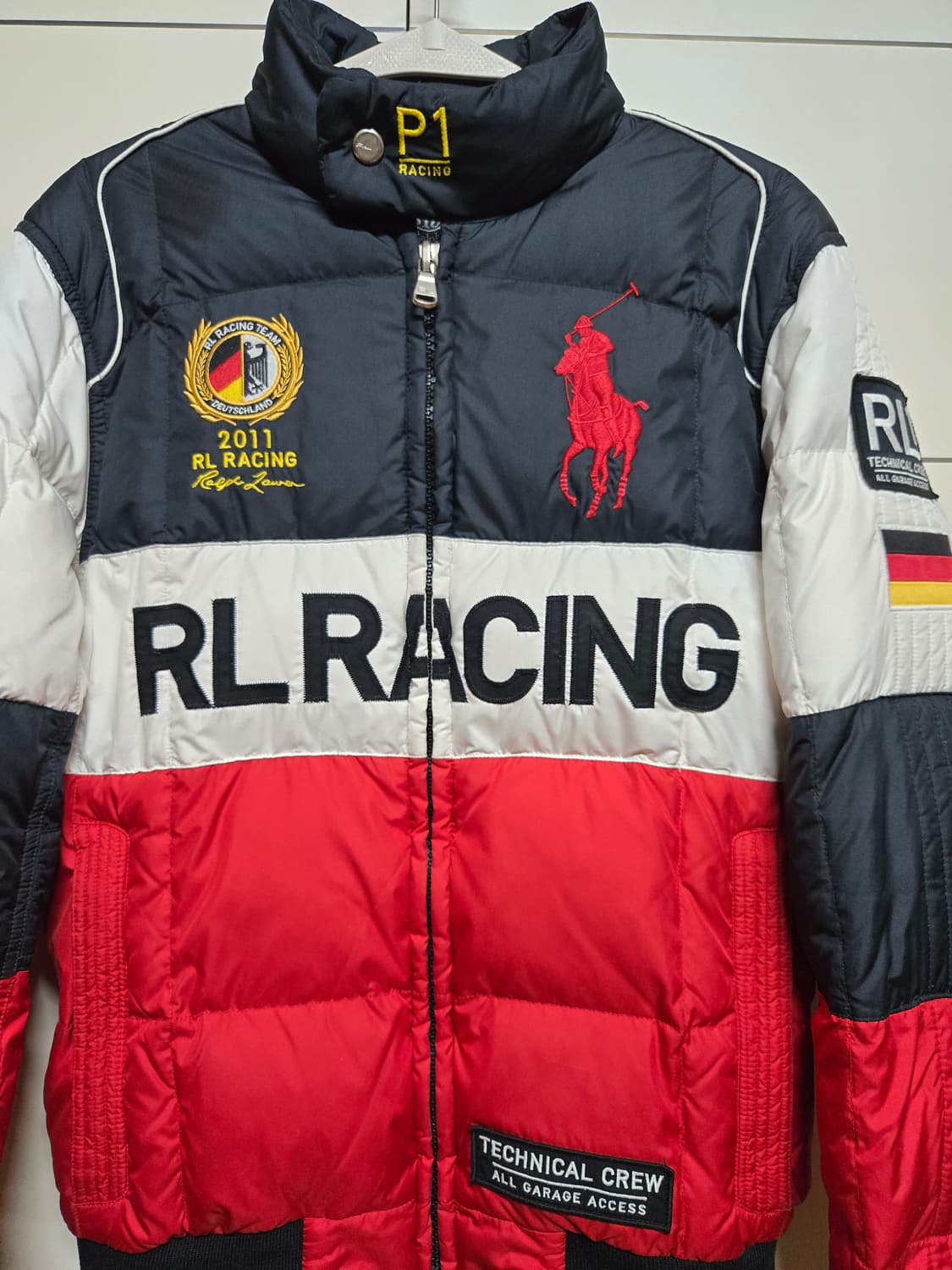 폴로 랄프로렌 레이싱 다운 패딩 상품이미지1