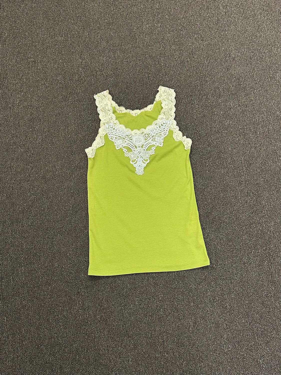 OS)Japanese vintage 여성 레이스 나시 상품이미지1