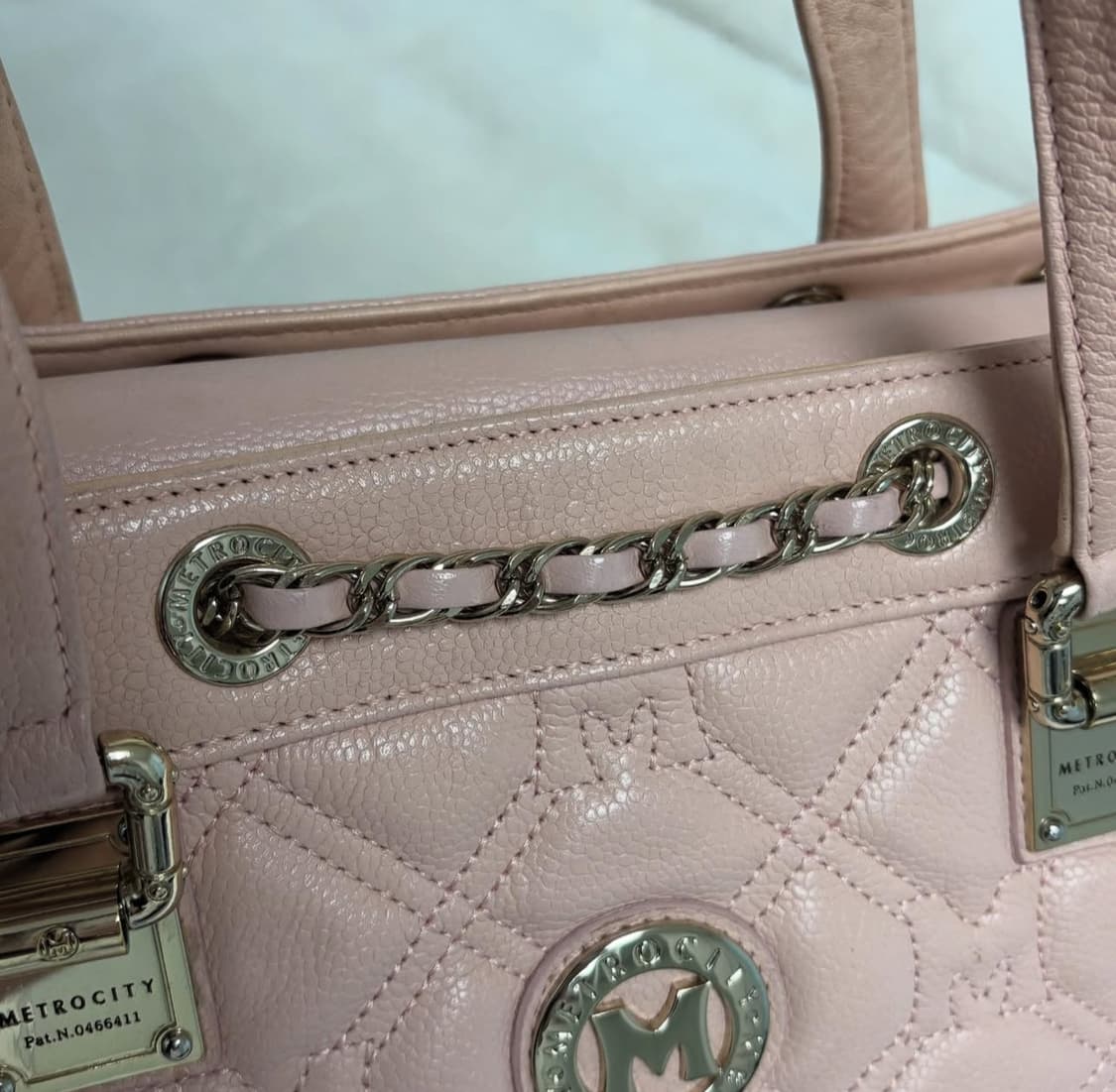 메트로시티 핑크 숄더백 상품이미지4
